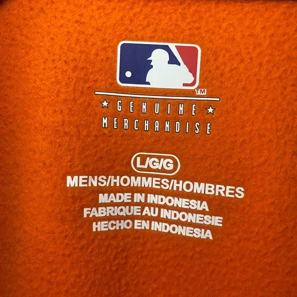 Nike Houston Astros Authentic Collection Performance Half-Zip Top Size L - Picture 4 of 8